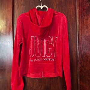 Juicy Couture Vibrant Red Women's Hoodie